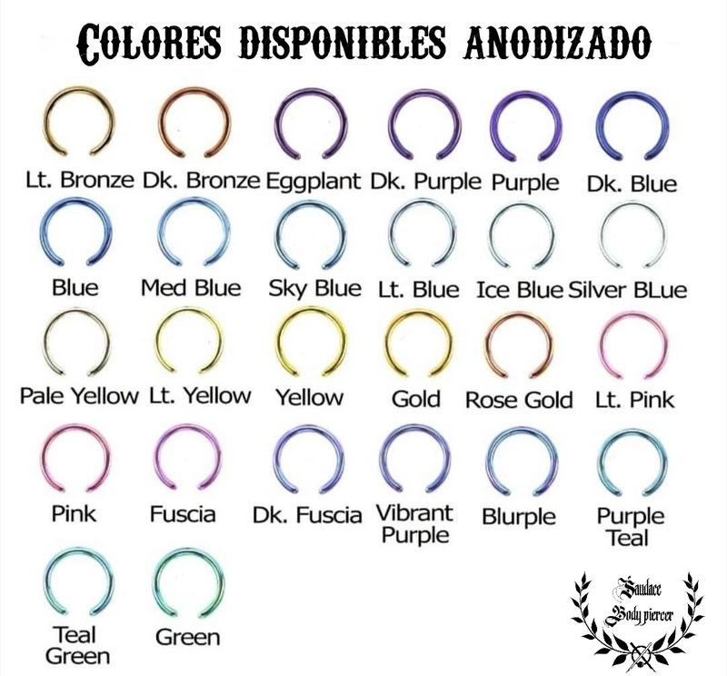 joyeria anodizado colores